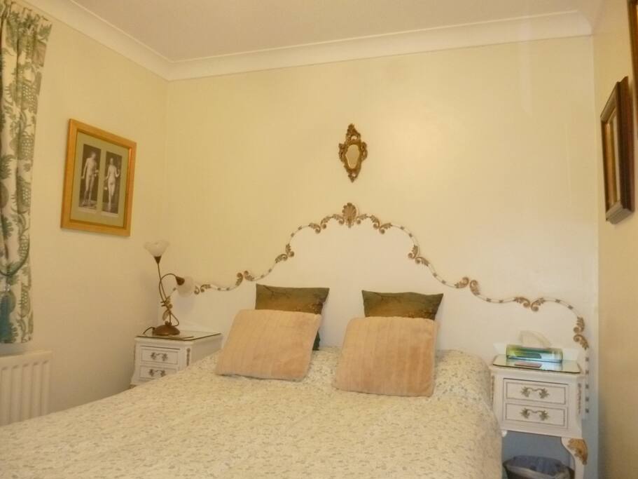 Downstairs bedroom with ensuite shower