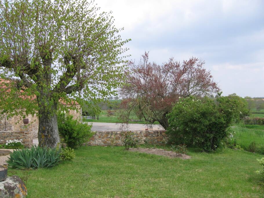 jardin d'agrément clos