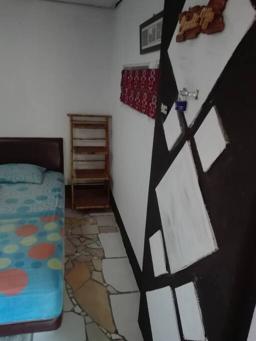 View of the room from the door.