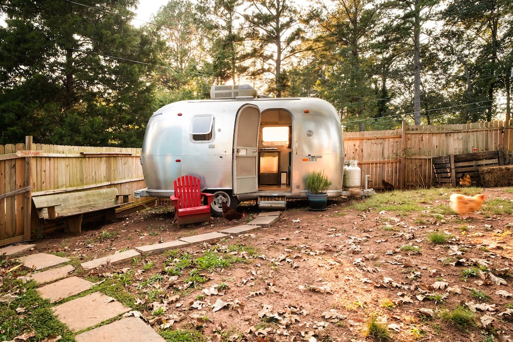Welcome to Petunia, a beautifully, renovated 1969 Airstream Caravel