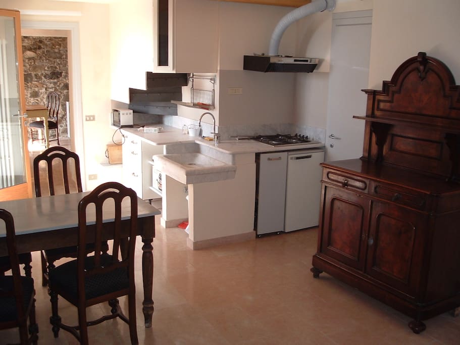 cucina soggiorno