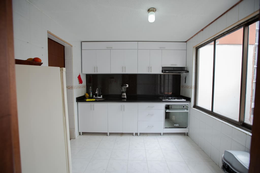 Newly equiped kitchen