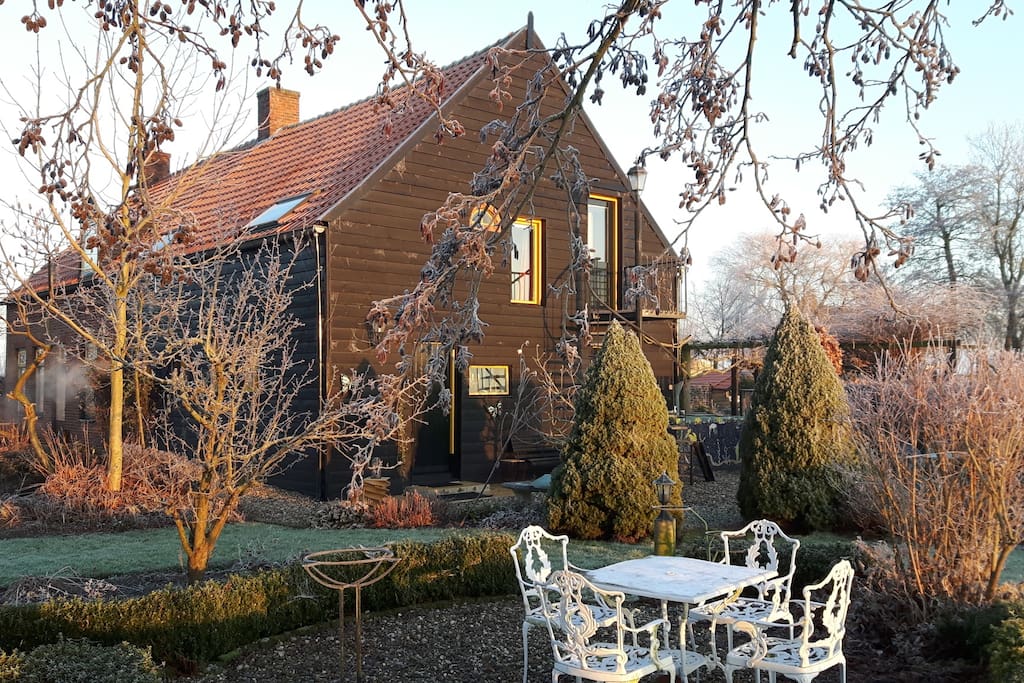 B&B winterse tuin