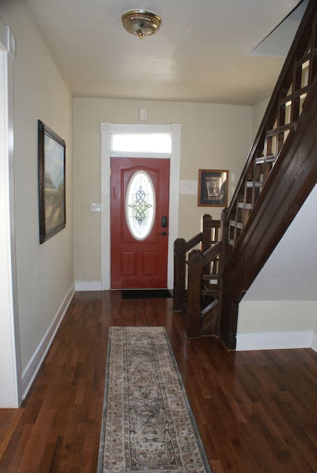 Entry and foyer