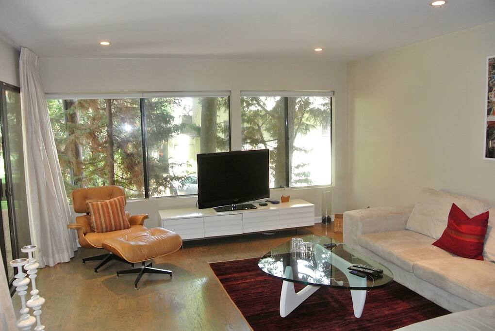 spacious living room