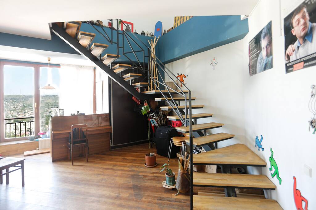 Entrance to the loft