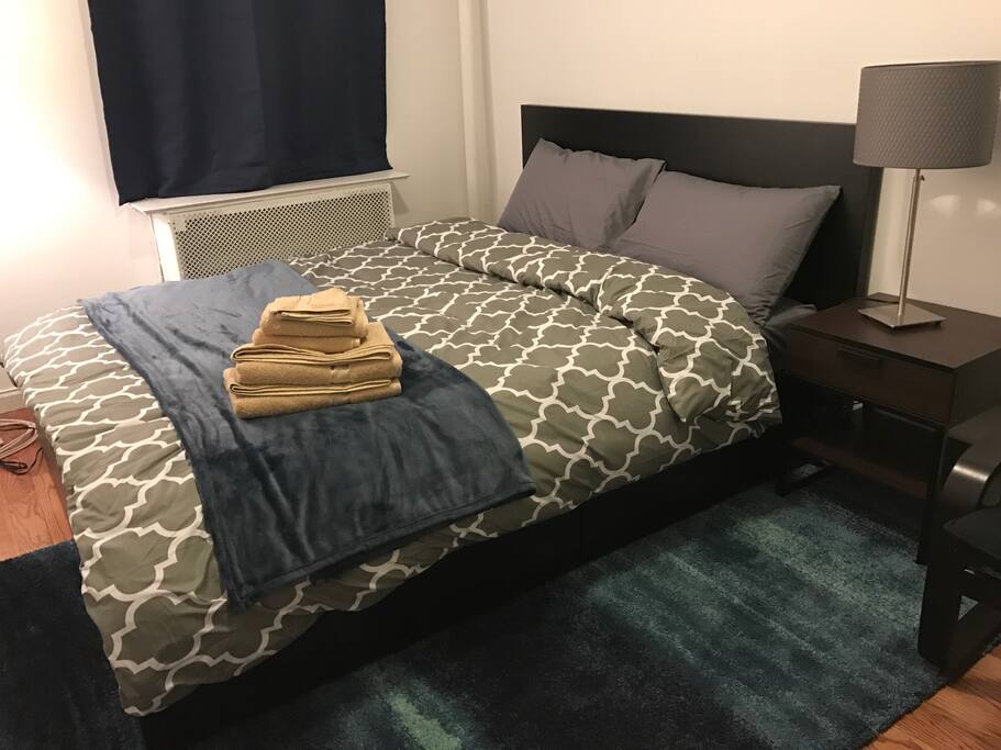 Fresh linens and sheets for every guest