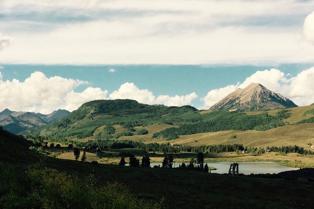 Gothic Mountain from The Woods Walk Trail