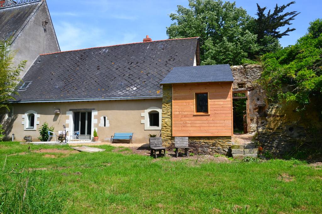 partie arrière du gîte