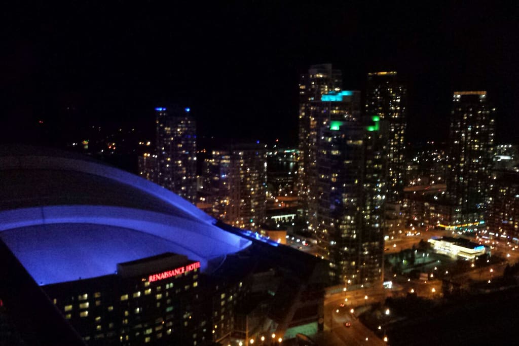 Amazing view of Rogers Center