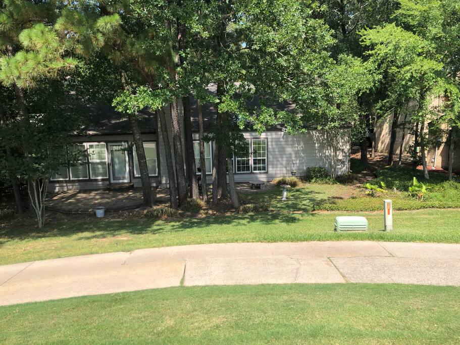 Backyard from cart path