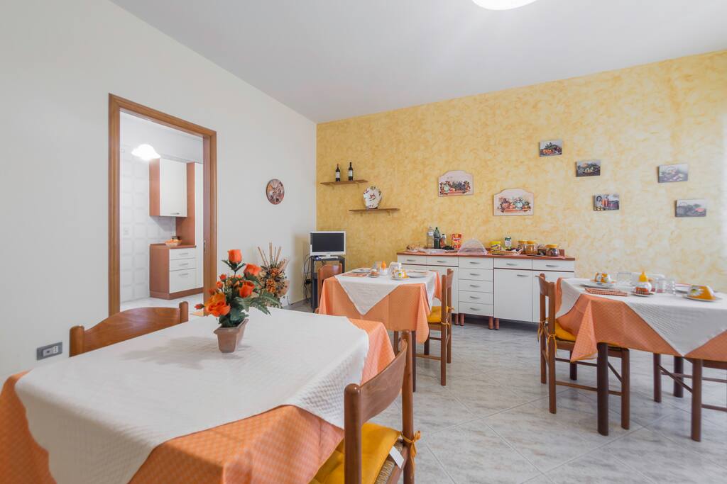 Zona pranzo condivisa