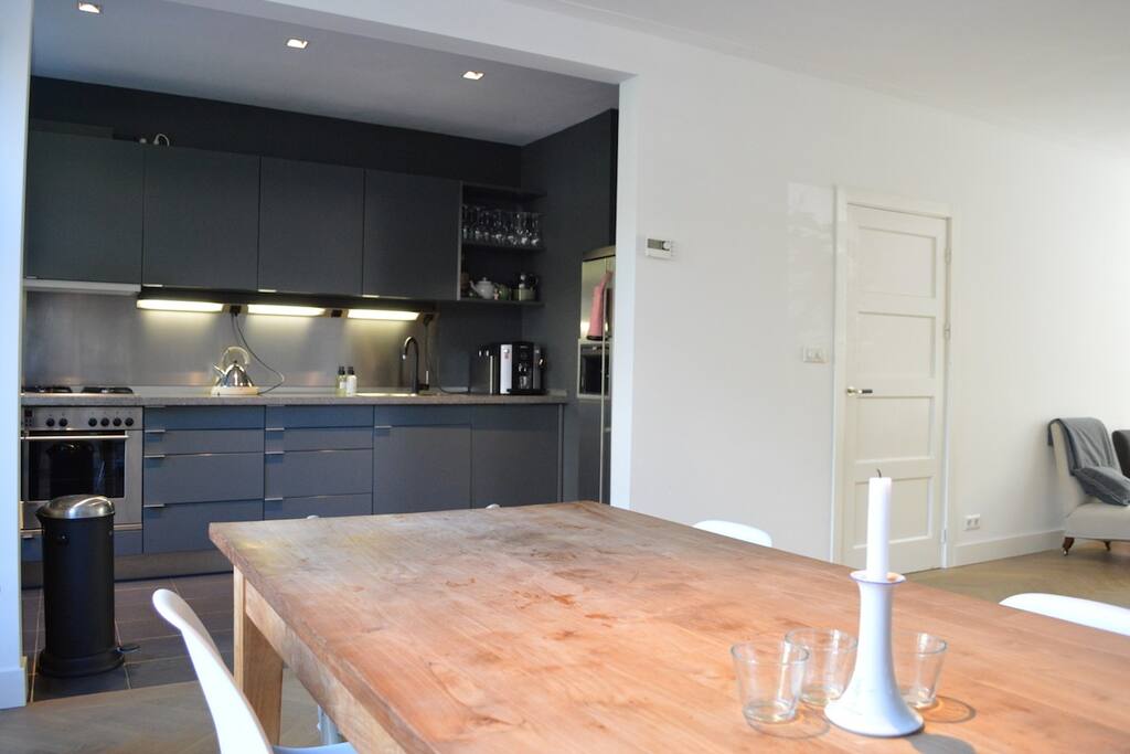 The kitchen is very modern!