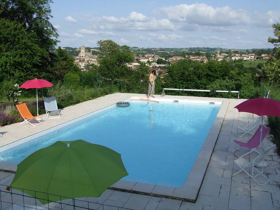 Piscine 14m x 7m