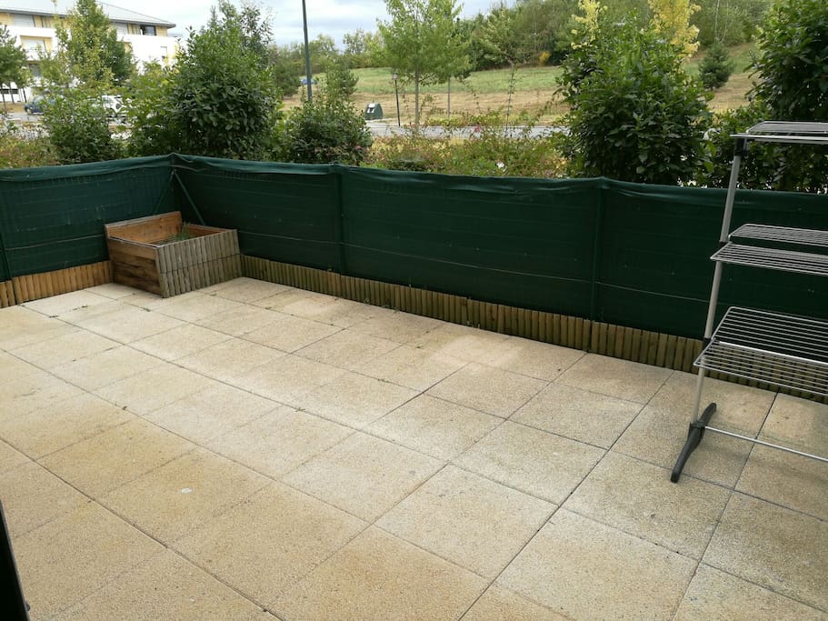 Terrasse de 19m2