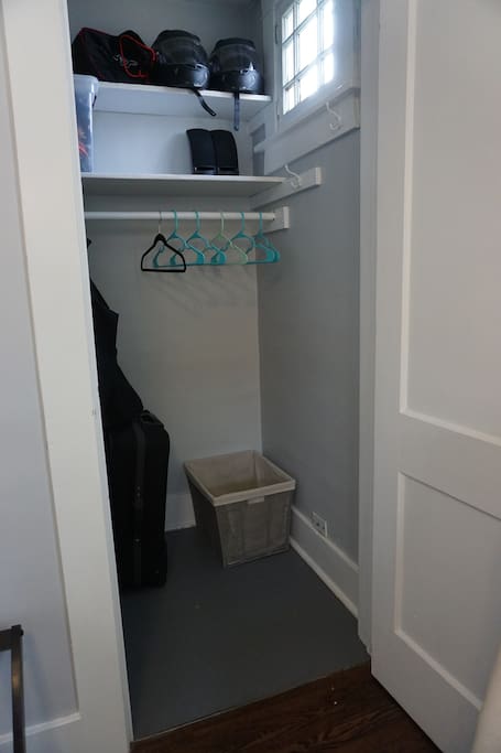 Bedroom #1 closet