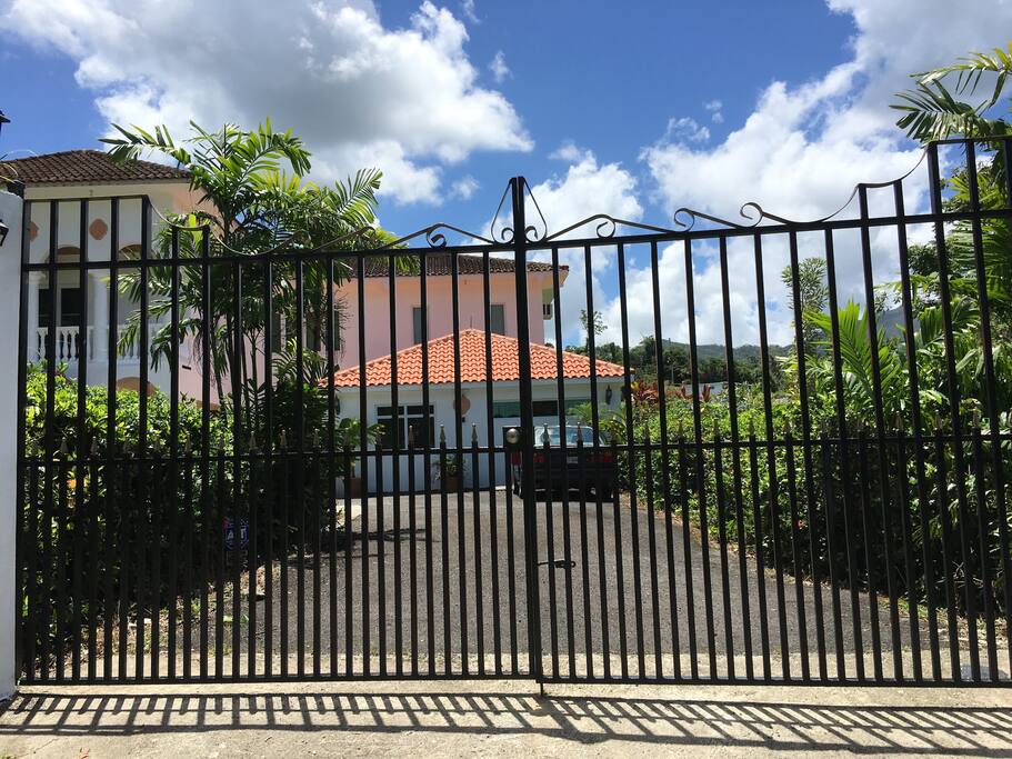 Gated entrance