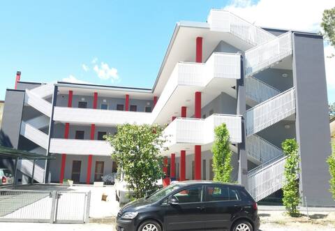 Spacious apartment 200 meters from the beach!