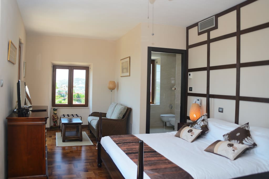 one of our individual deluxe double rooms