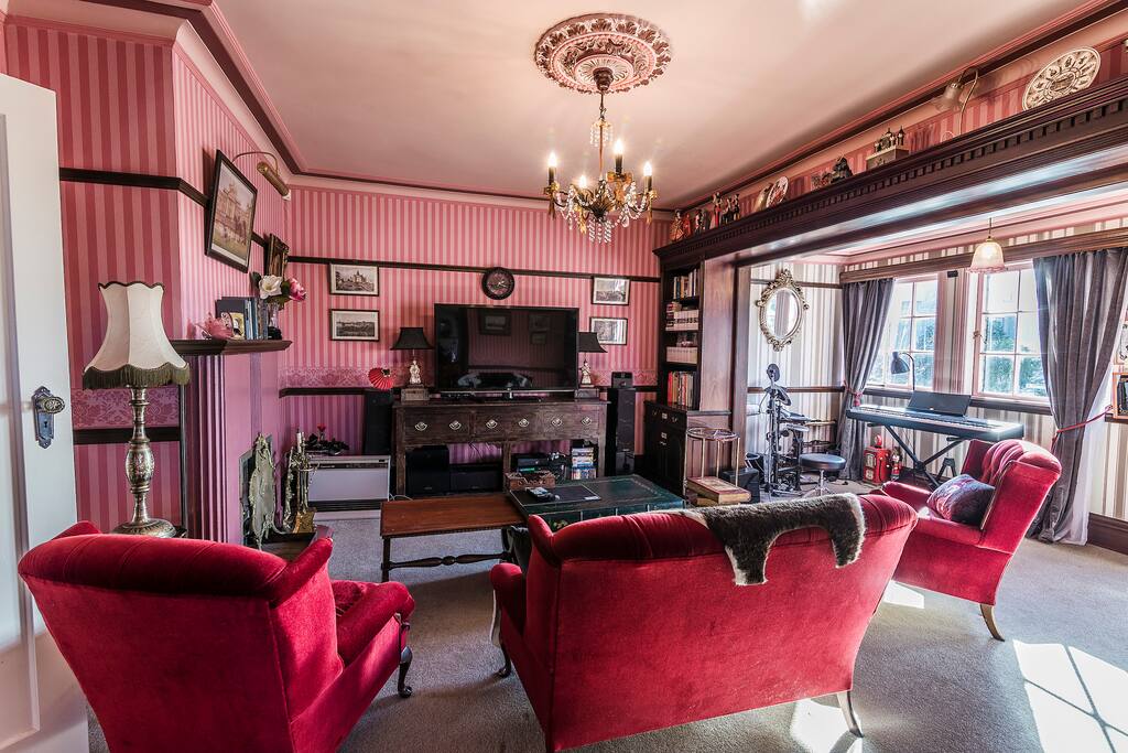Comfortable Lounge with Flatscreen TV
