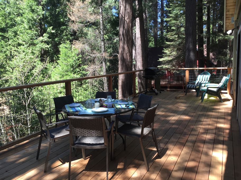 Brand New Deck - Backside of House