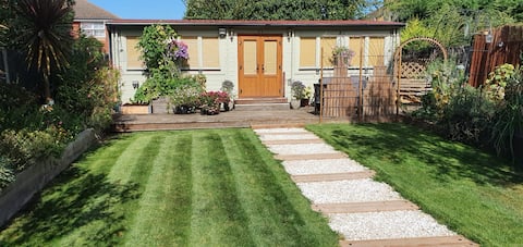 Top Airbnb: Tidal Cabin - seaside themed cabin in Herne Bay in Herne Bay