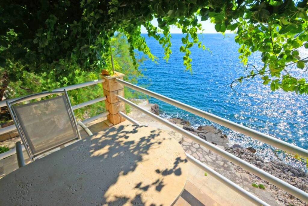 terass with seaview