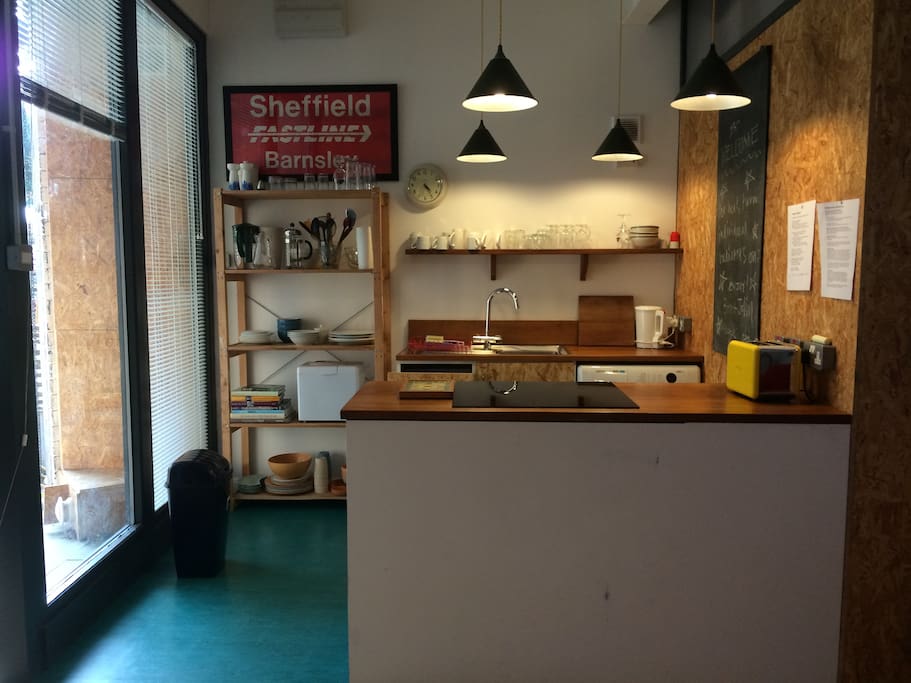 Warehouse kitchen