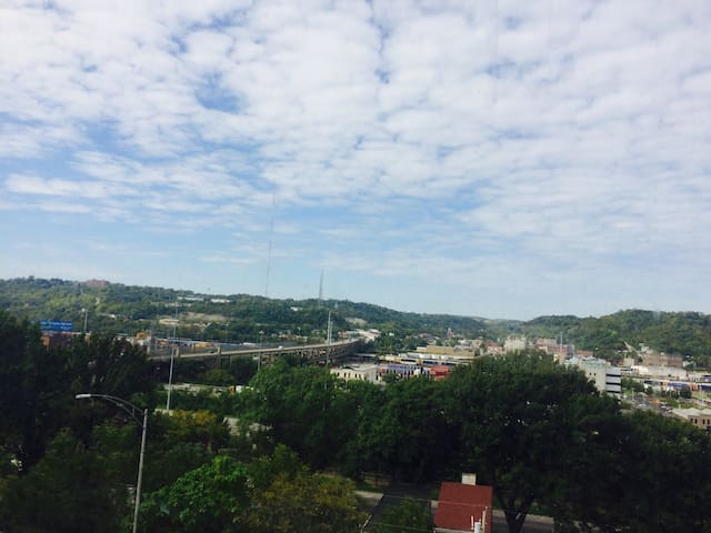 Clean and Fabulous View Loft in OTR /UC