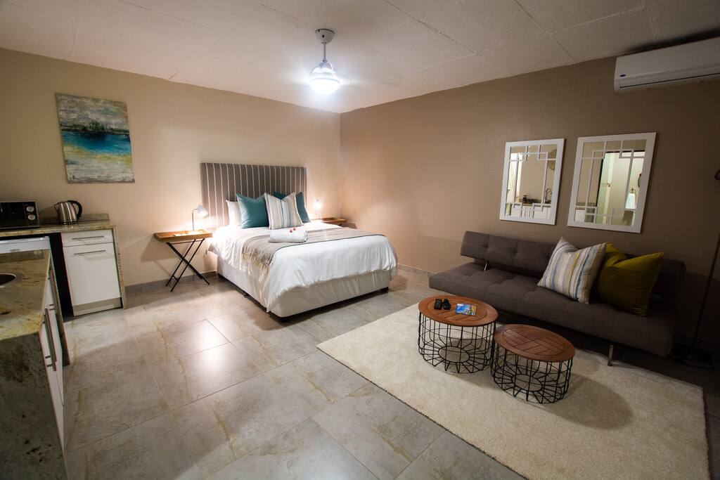 An overall view of the living space