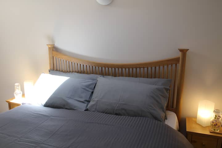 Main bedroom with sky lights