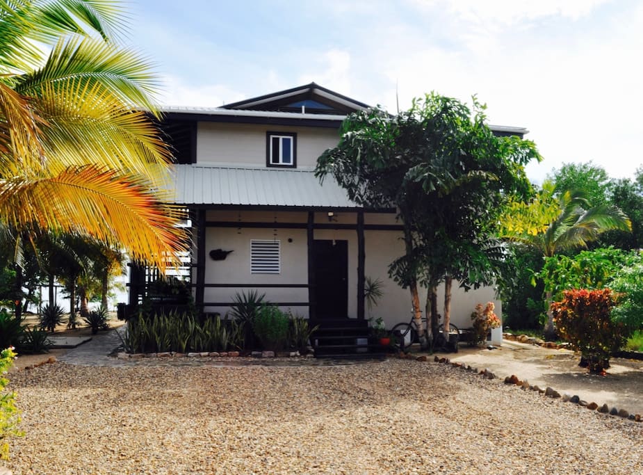 The Beach House from front road