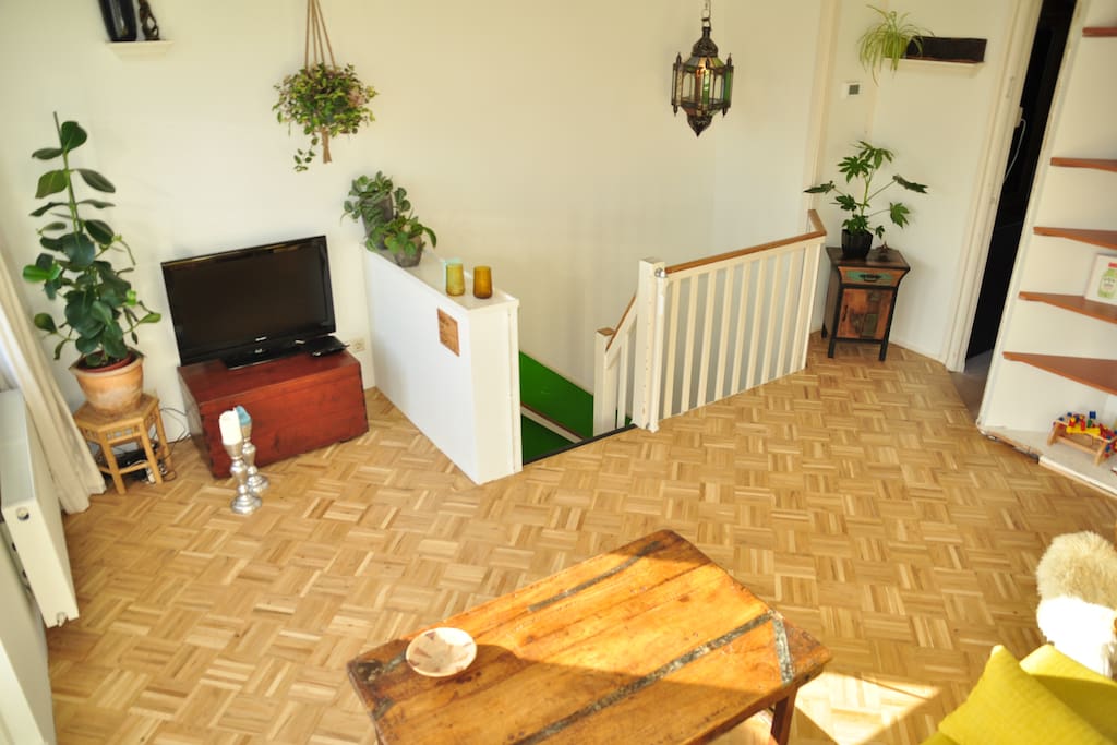 Living room with tv