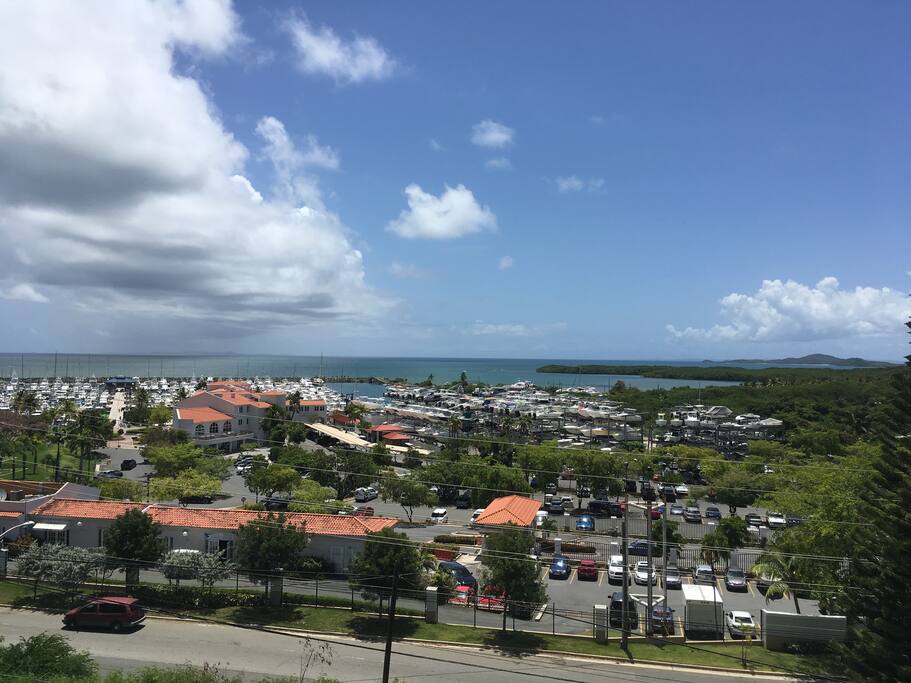The view of Puerto Del Rey Marina