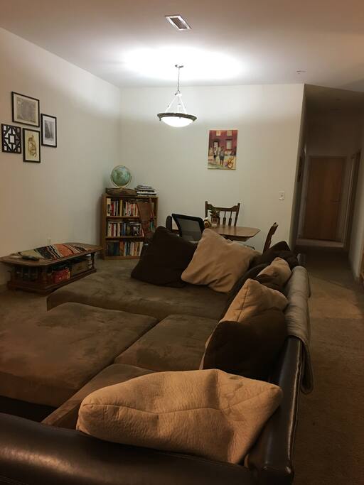 Living Room, very large couch