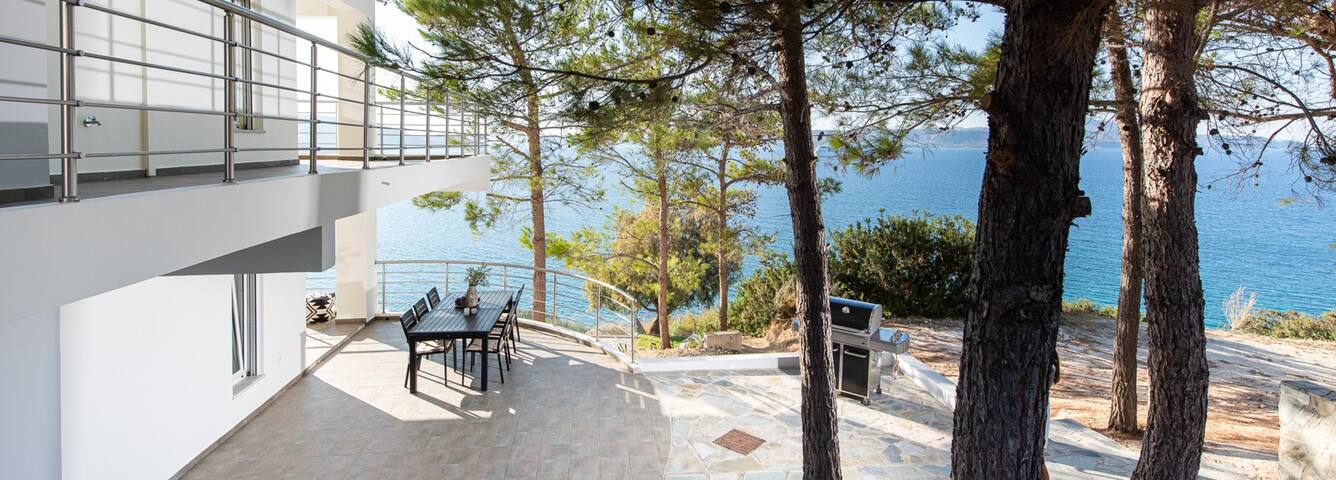 KEA, above the sea, superb views, near beach. gallery image 5