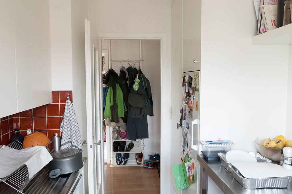 Another view of the kitchen