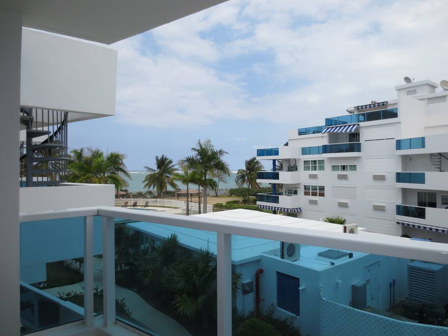 View from the balcony.