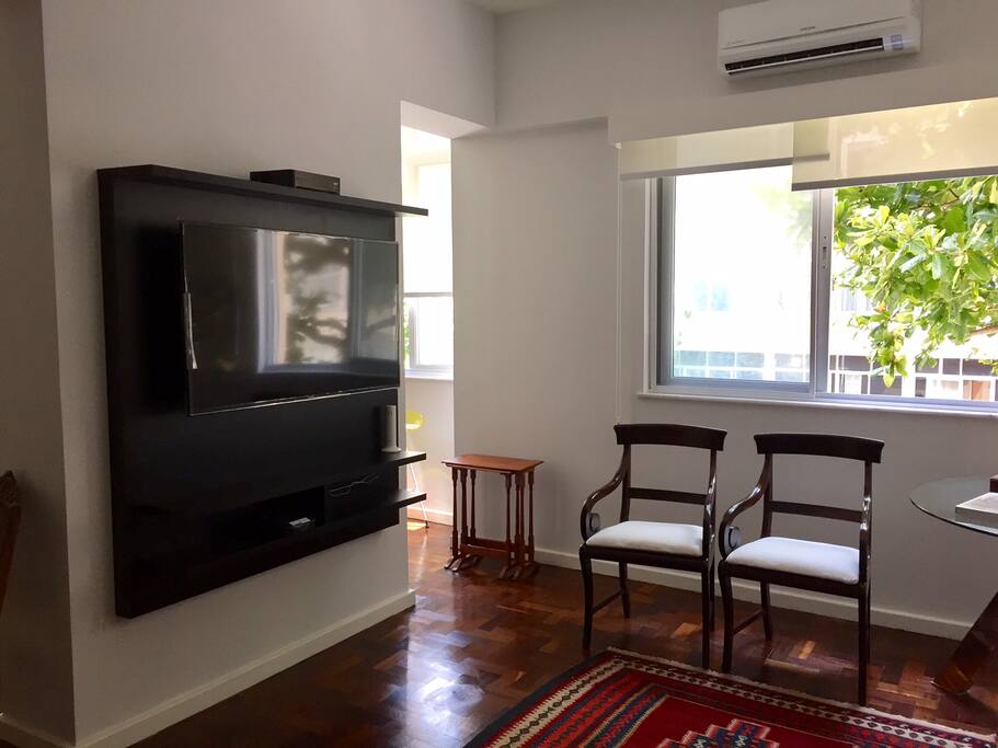 Detalhe sala, Smart TV Net, WiFi