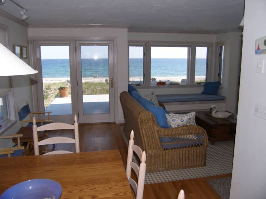 Enjoy the views from the dining area