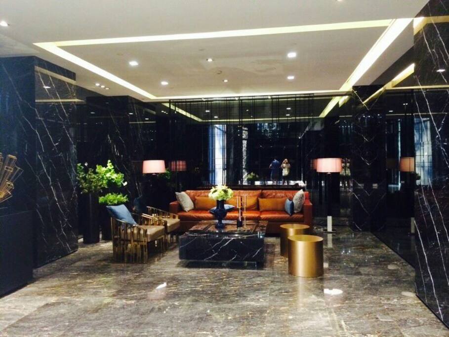 Lobby at 1st Floor of condo have free WIFI