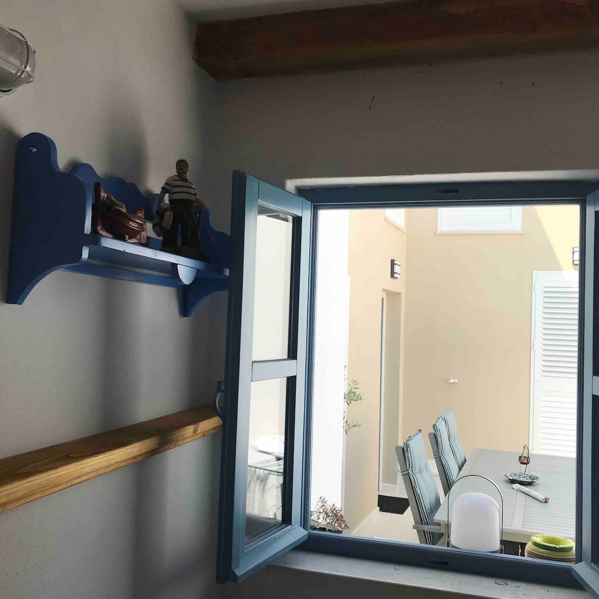 Backyard image 4 at Apartment Festini – Spacious apartment in central Pag in Pag