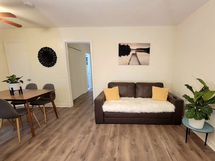 Welcome to your new home! We are a couple of enthusiastic people who decided to bring Airbnb in Hallandale to a different level. We are passionate about high quality renovations and modern design which we implemented at this place for you to enjoy!