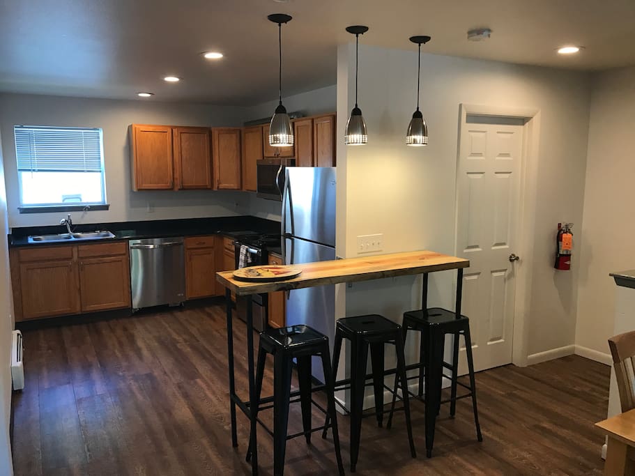 Breakfast in addition to dining area