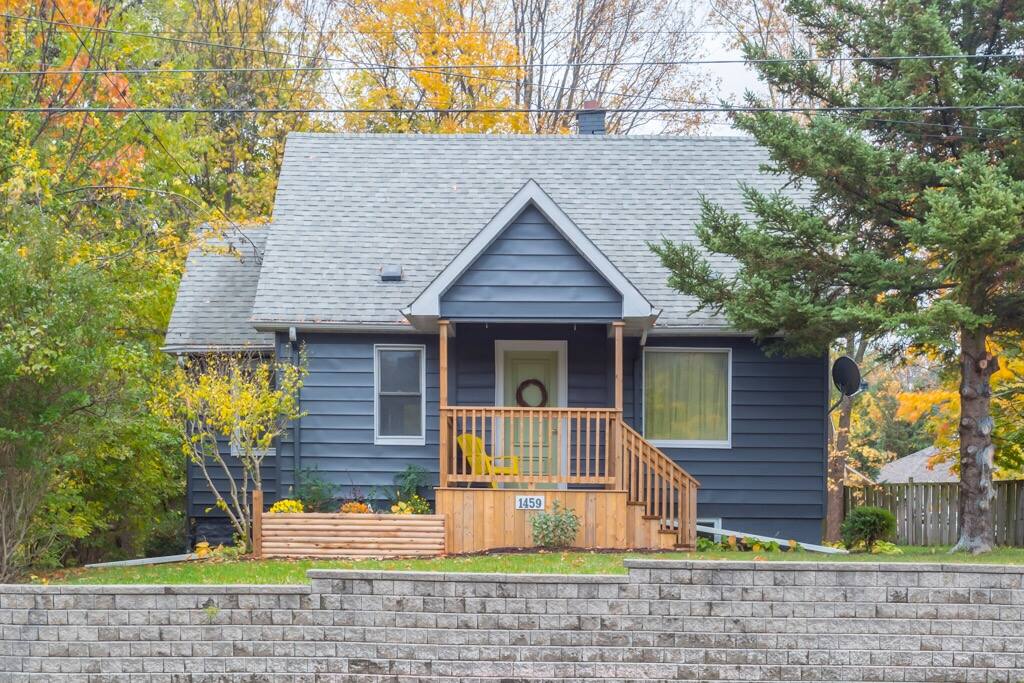 As you arrive this is what you will see! But you will use the back door predominantly.