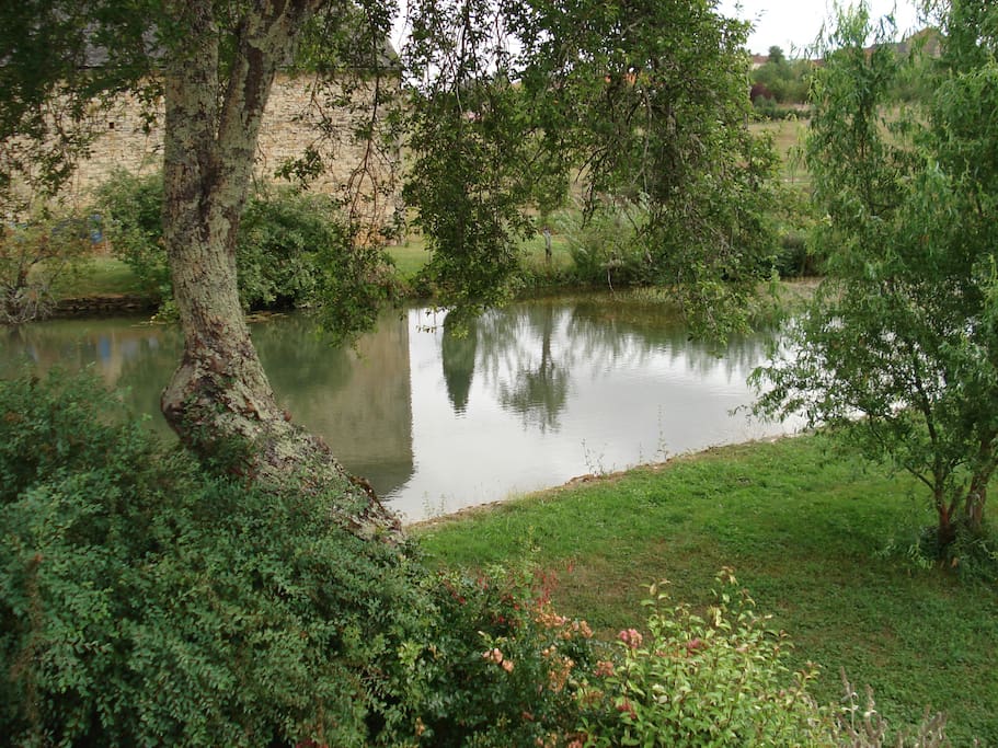 Moulin de Vaudres | bords de la Soue