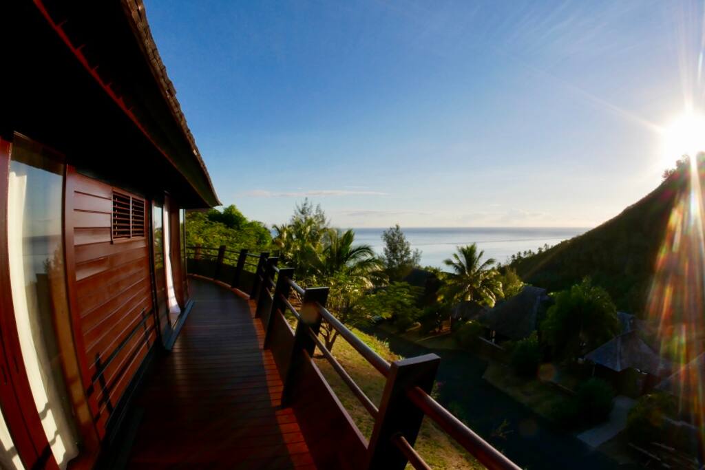 Vue du deck avant