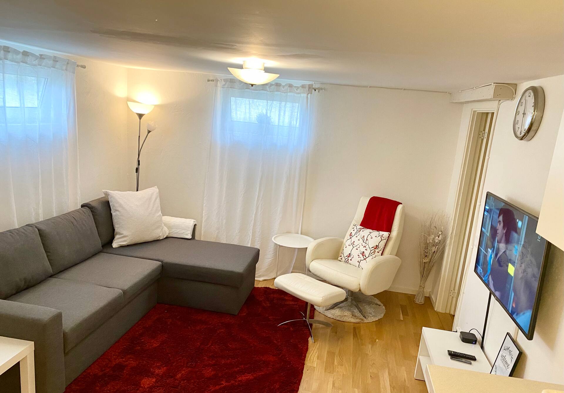 Modern villa basement