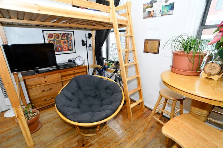 Share in NYC's trendy East Village