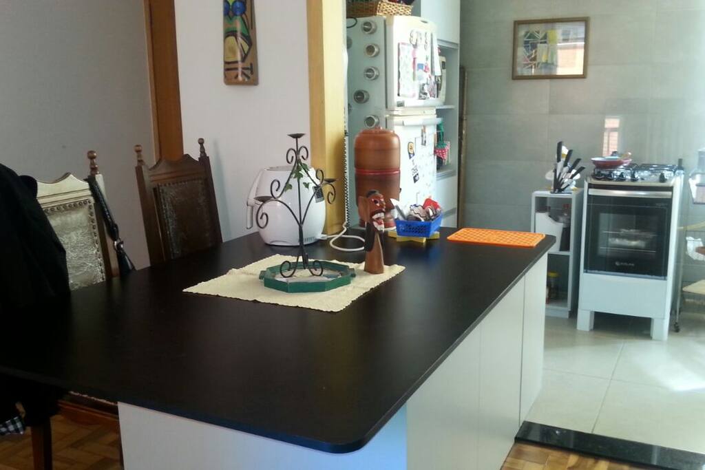 Ambiente integrado - Sala/cozinha
